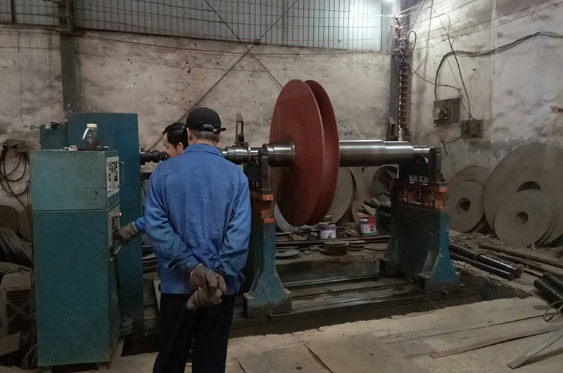 高壓高轉速風機轉子平衡檢測中 高壓高轉速風機轉子平衡檢測中